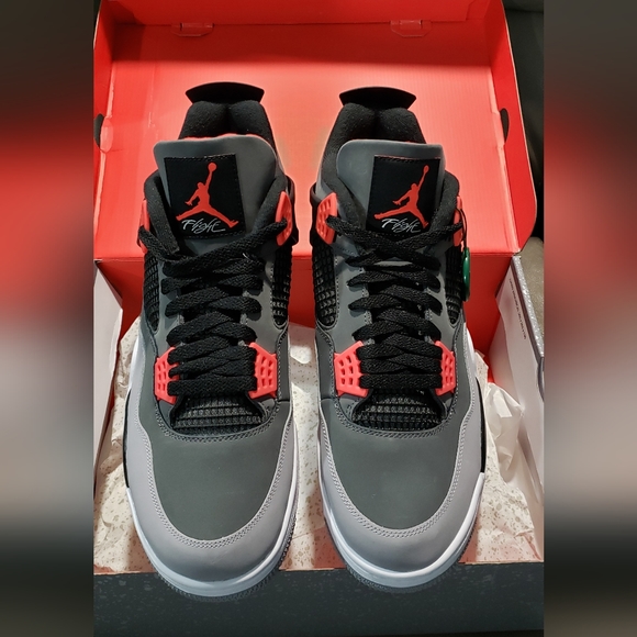 Jordan 4 Retro Infrared (Size 14) - Picture 2 of 12